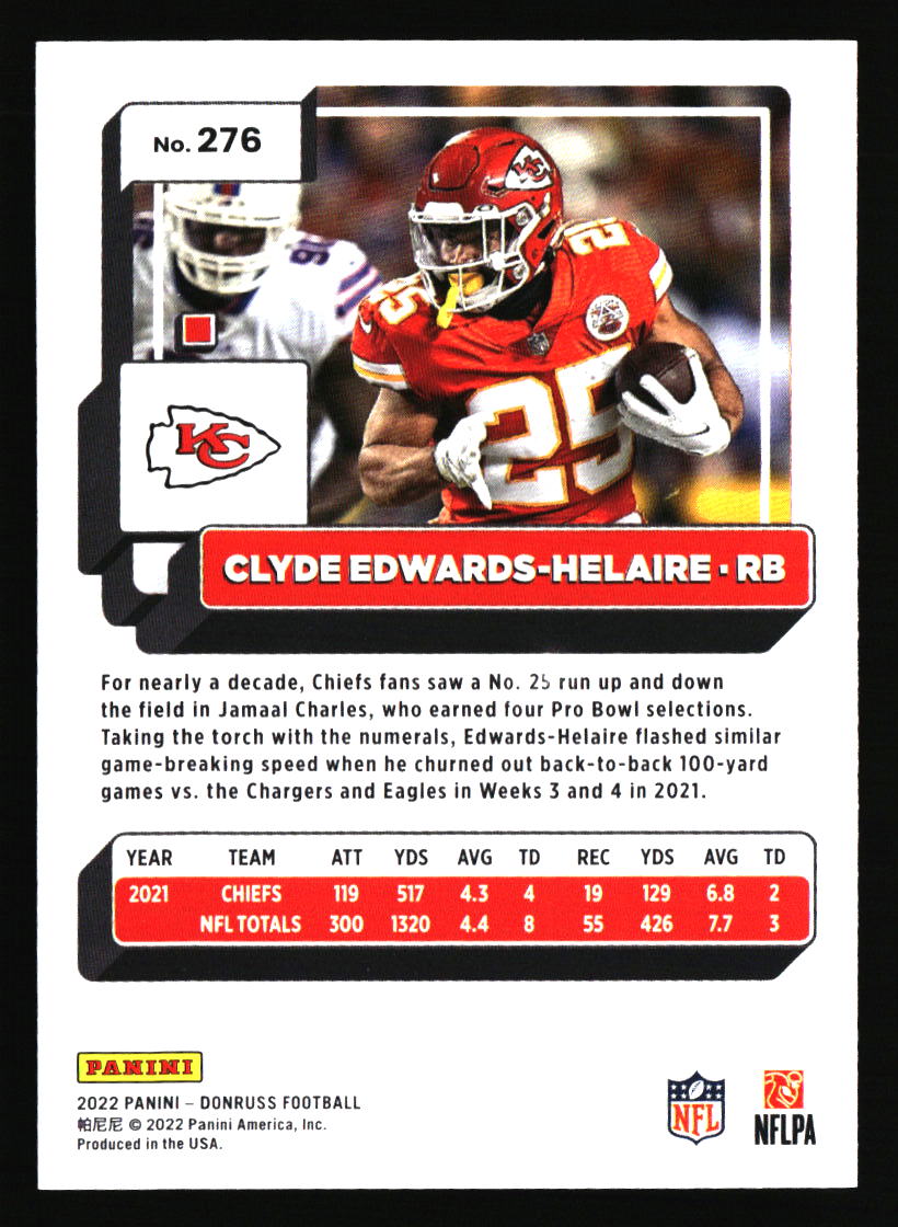 Kansas City Chiefs Football Cards - Choose from 100s Player Qty Discount - Pt 3 - Picture 481 of 493