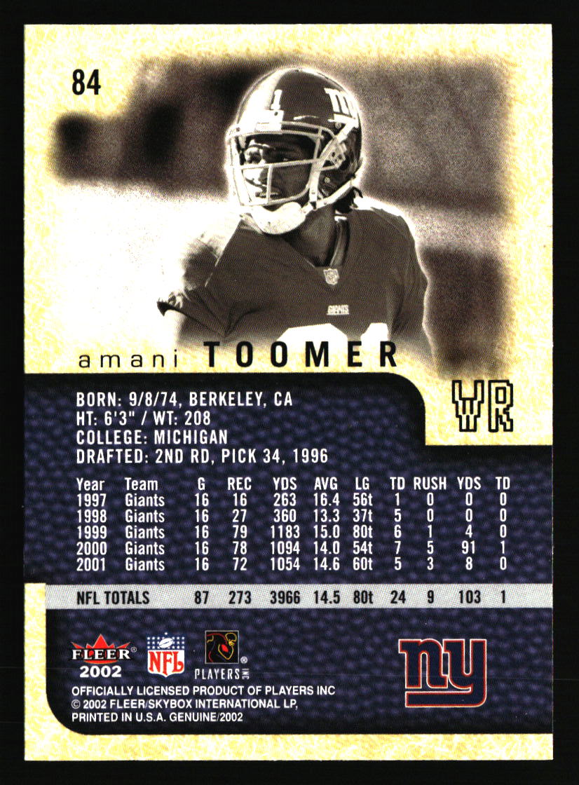 New York Giants Football Cards - Choose from 100s Player Qty Discount - Part 3 - Picture 429 of 499