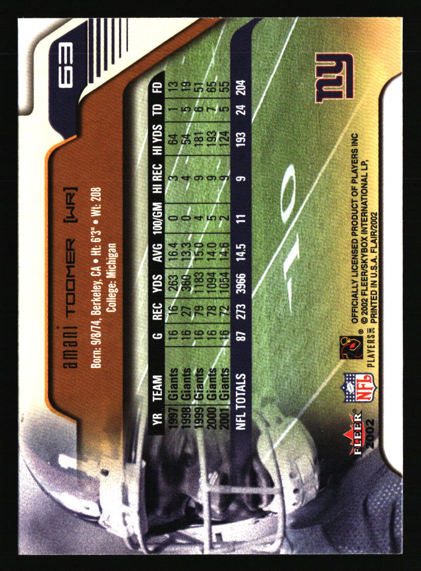 New York Giants Football Cards - Choose from 100s Player Qty Discount - Part 3 - Picture 431 of 499