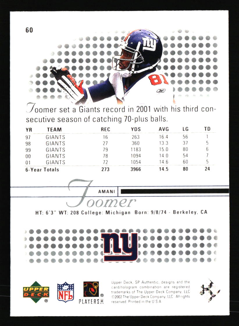 New York Giants Football Cards - Choose from 100s Player Qty Discount - Part 3 - Picture 441 of 499