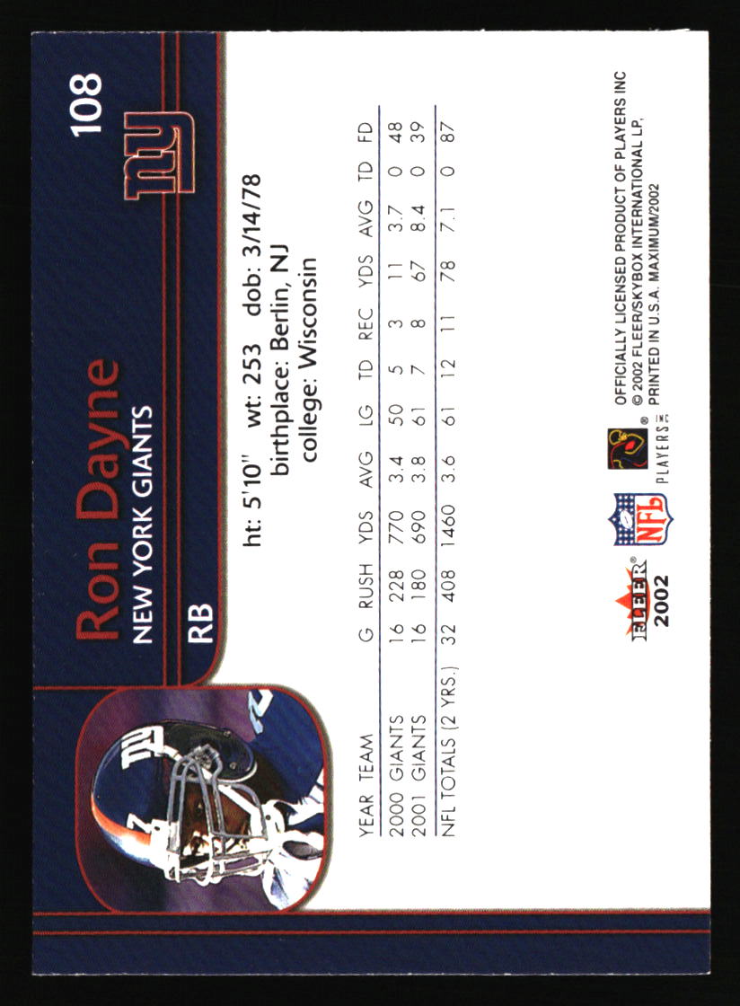 New York Giants Football Cards - Choose from 100s Player Qty Discount - Part 3 - Picture 443 of 499