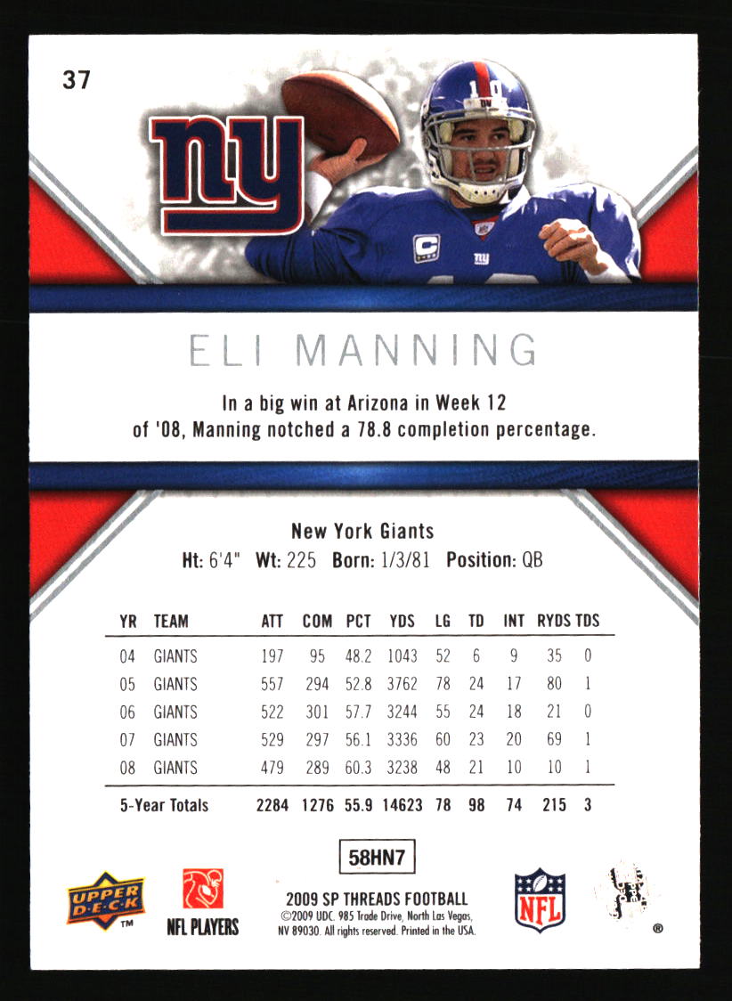 New York Giants Football Cards - Choose from 100s Player Qty Discount - Part 3 - Picture 485 of 499