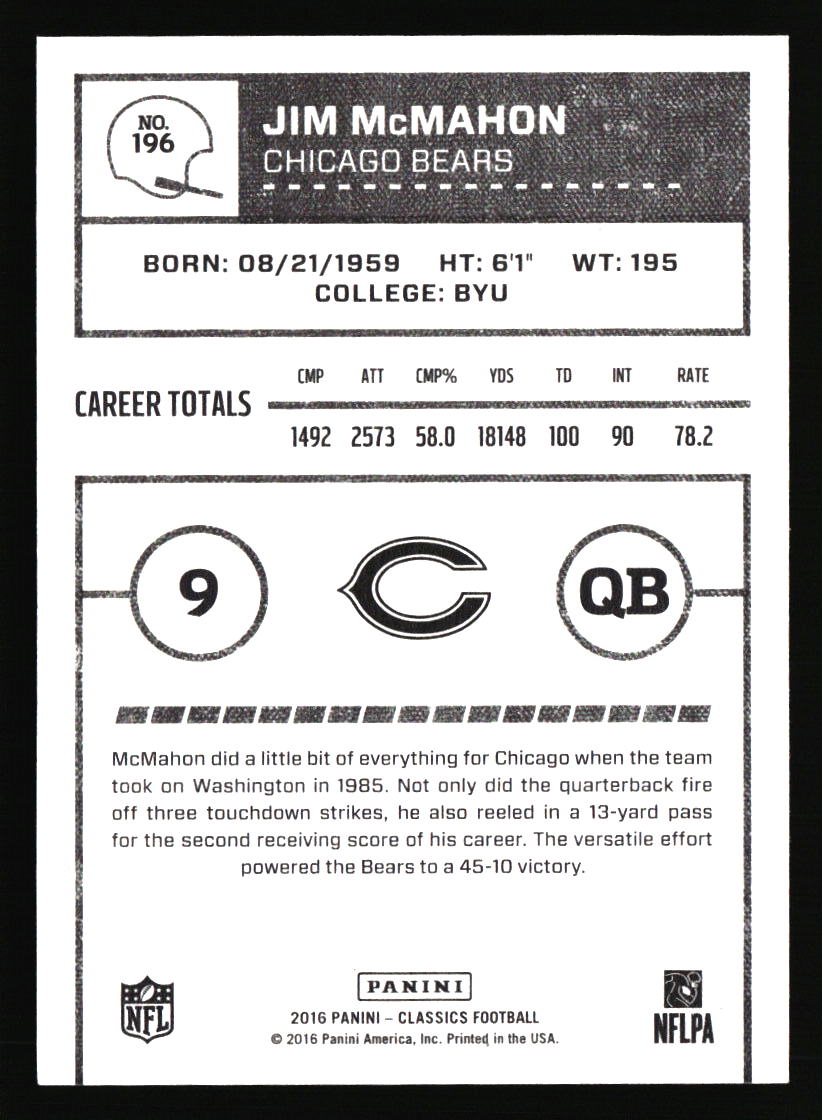 Chicago Bears Football Cards - Choose from 100s Player Qty Discount - Part 5 - Picture 21 of 499