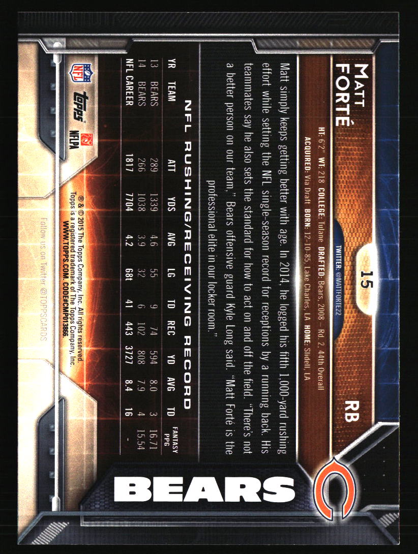 Chicago Bears Football Cards - Choose from 100s Player Qty Discount - Part 5 - Picture 43 of 499