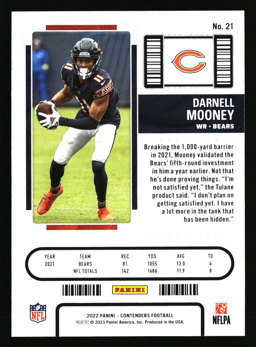 Chicago Bears Football Cards - Choose from 100s Player Qty Discount - Part 5 - Picture 45 of 499