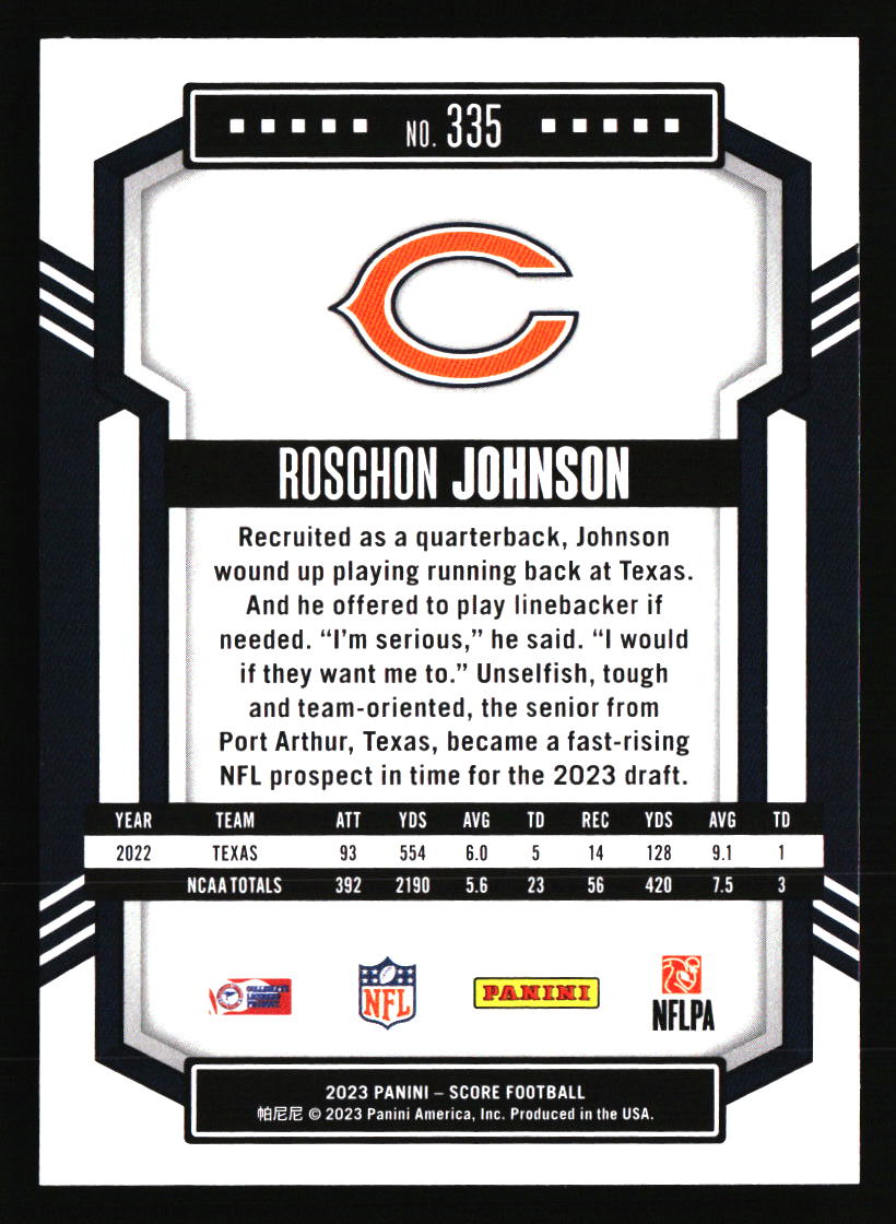 Chicago Bears Football Cards - Choose from 100s Player Qty Discount - Part 5 - Picture 101 of 499