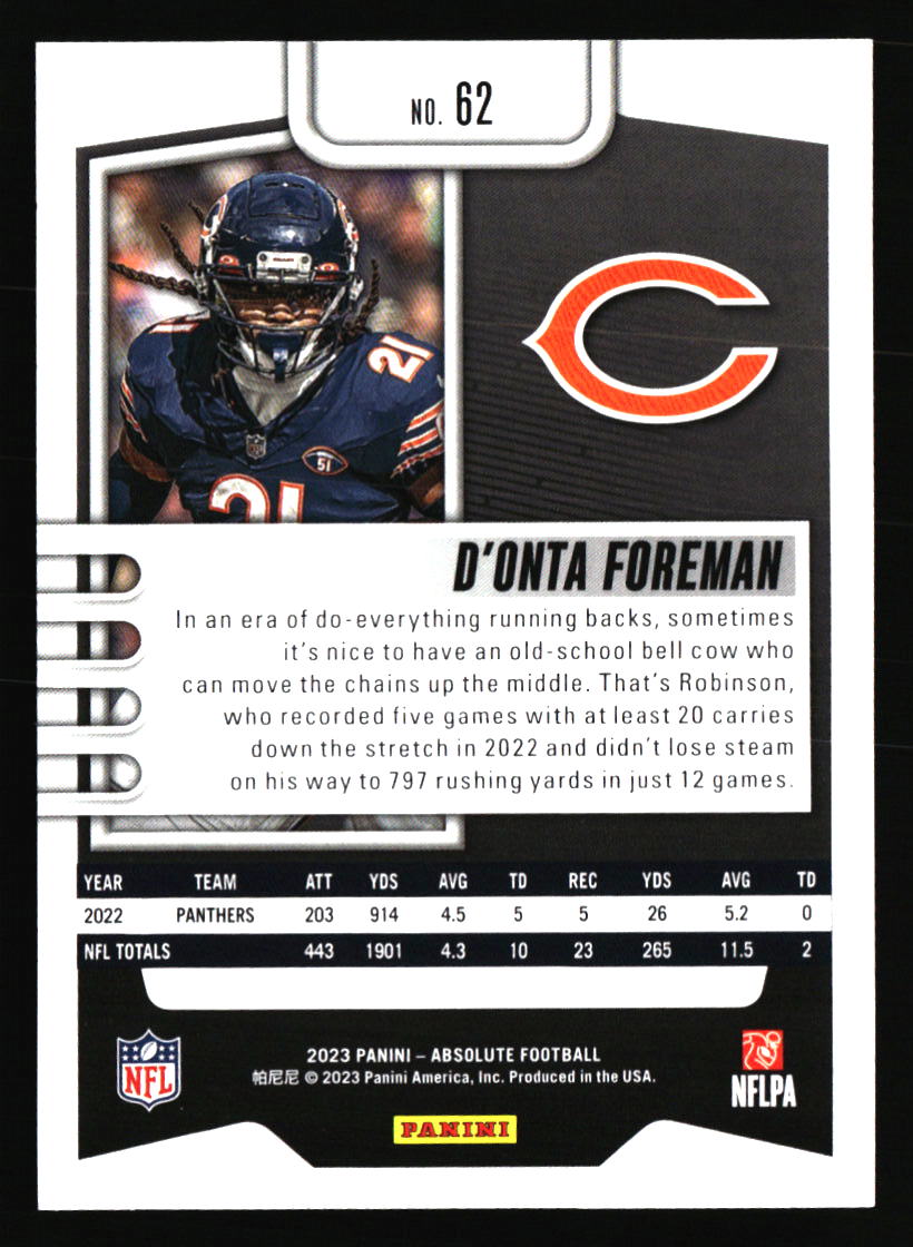 Chicago Bears Football Cards - Choose from 100s Player Qty Discount - Part 5 - Picture 131 of 499