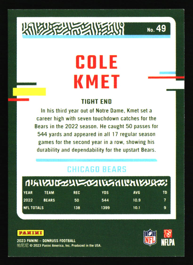 Chicago Bears Football Cards - Choose from 100s Player Qty Discount - Part 5 - Picture 173 of 499