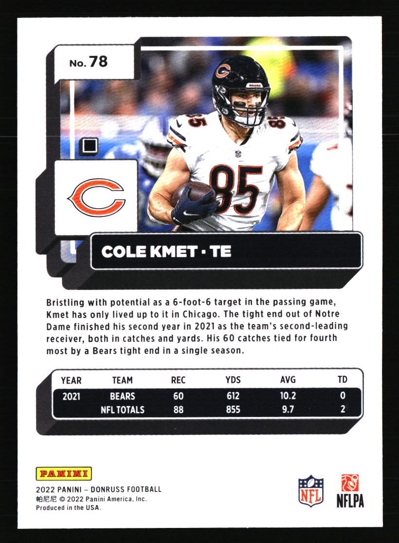 Chicago Bears Football Cards - Choose from 100s Player Qty Discount - Part 5 - Picture 195 of 499