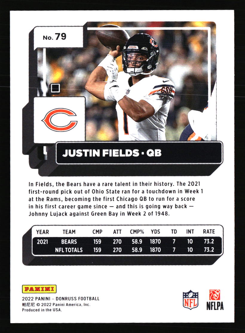 Chicago Bears Football Cards - Choose from 100s Player Qty Discount - Part 5 - Picture 199 of 499