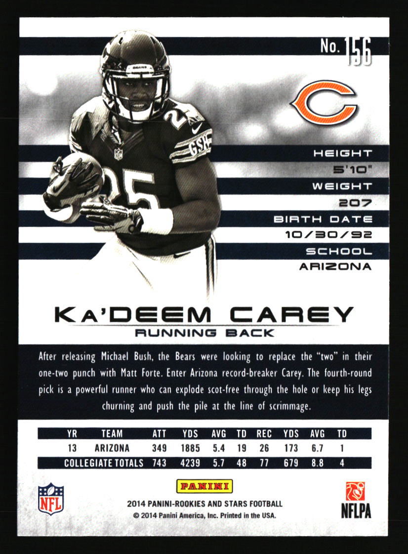 Chicago Bears Football Cards - Choose from 100s Player Qty Discount - Part 5 - Picture 233 of 499