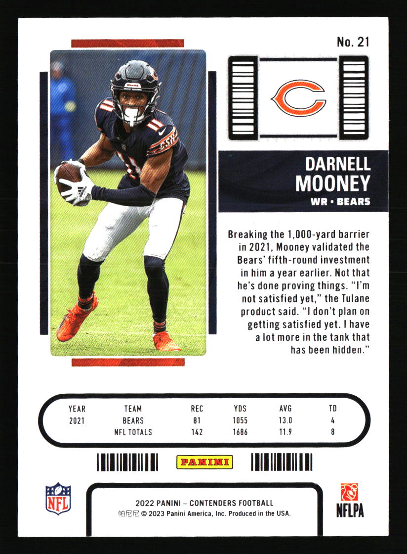 Chicago Bears Football Cards - Choose from 100s Player Qty Discount - Part 5 - Picture 249 of 499