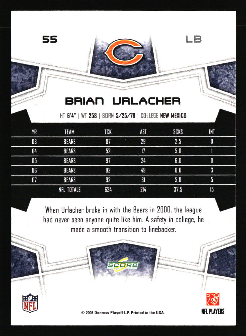 Chicago Bears Football Cards - Choose from 100s Player Qty Discount - Part 5 - Picture 283 of 499