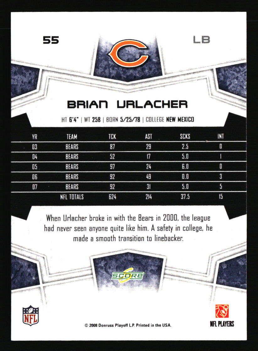 Chicago Bears Football Cards - Choose from 100s Player Qty Discount - Part 5 - Picture 285 of 499