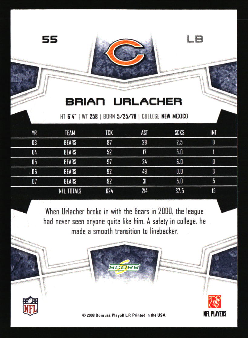 Chicago Bears Football Cards - Choose from 100s Player Qty Discount - Part 5 - Picture 289 of 499