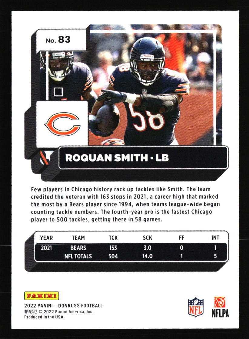 Chicago Bears Football Cards - Choose from 100s Player Qty Discount - Part 5 - Picture 309 of 499