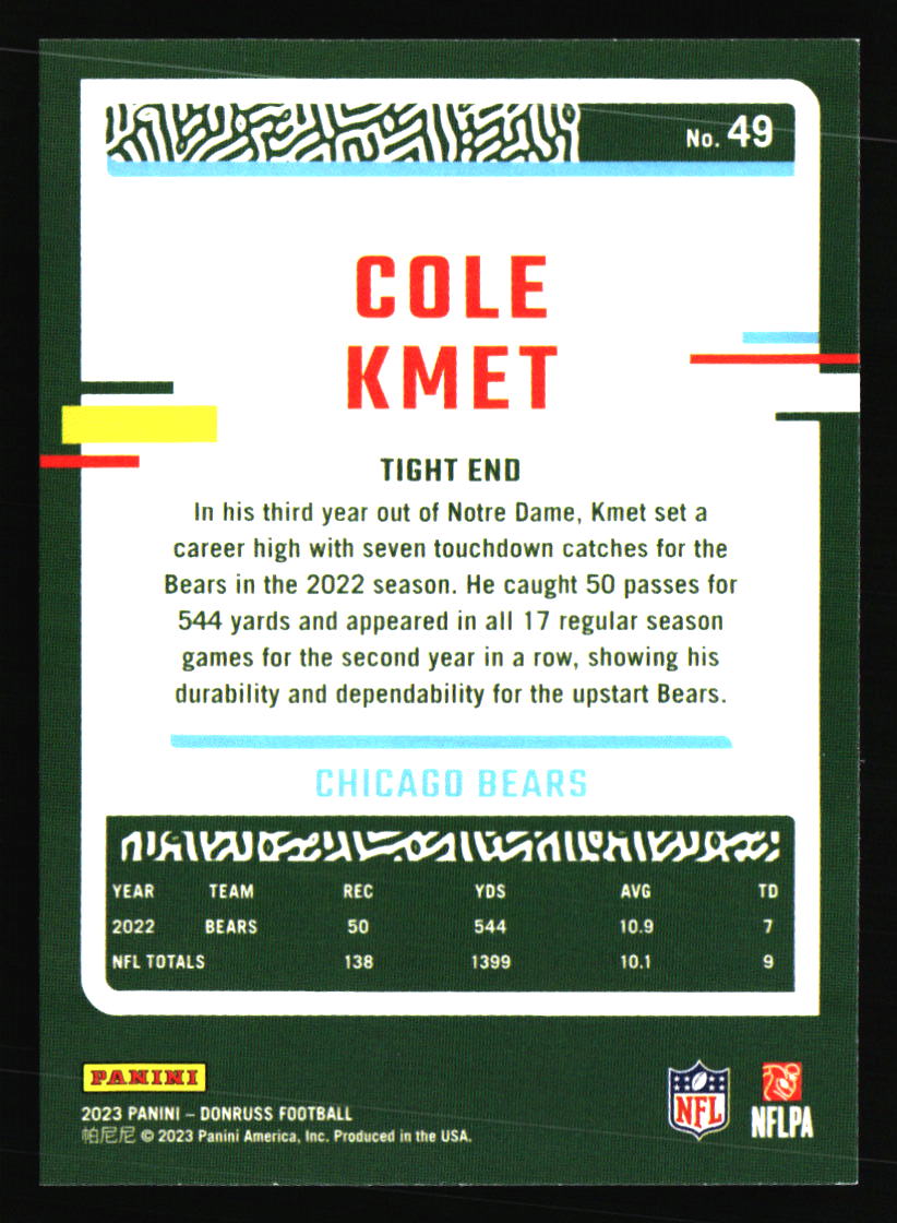 Chicago Bears Football Cards - Choose from 100s Player Qty Discount - Part 5 - Picture 327 of 499