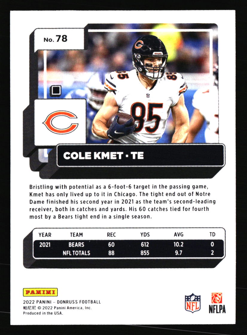 Chicago Bears Football Cards - Choose from 100s Player Qty Discount - Part 5 - Picture 367 of 499