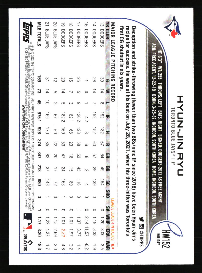 Toronto Blue Jays Baseball Cards - Choose from 100s Player Qty Discount - Part 2 - Picture 81 of 499