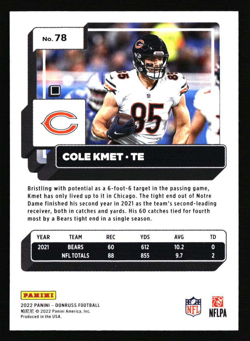 Chicago Bears Football Cards - Choose from 100s Player Qty Discount - Part 5 - Picture 399 of 499