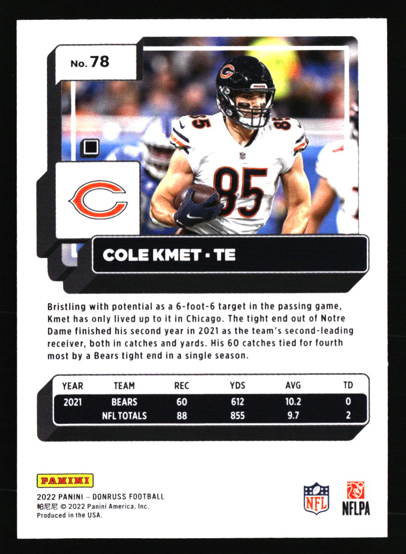 Chicago Bears Football Cards - Choose from 100s Player Qty Discount - Part 5 - Picture 421 of 499