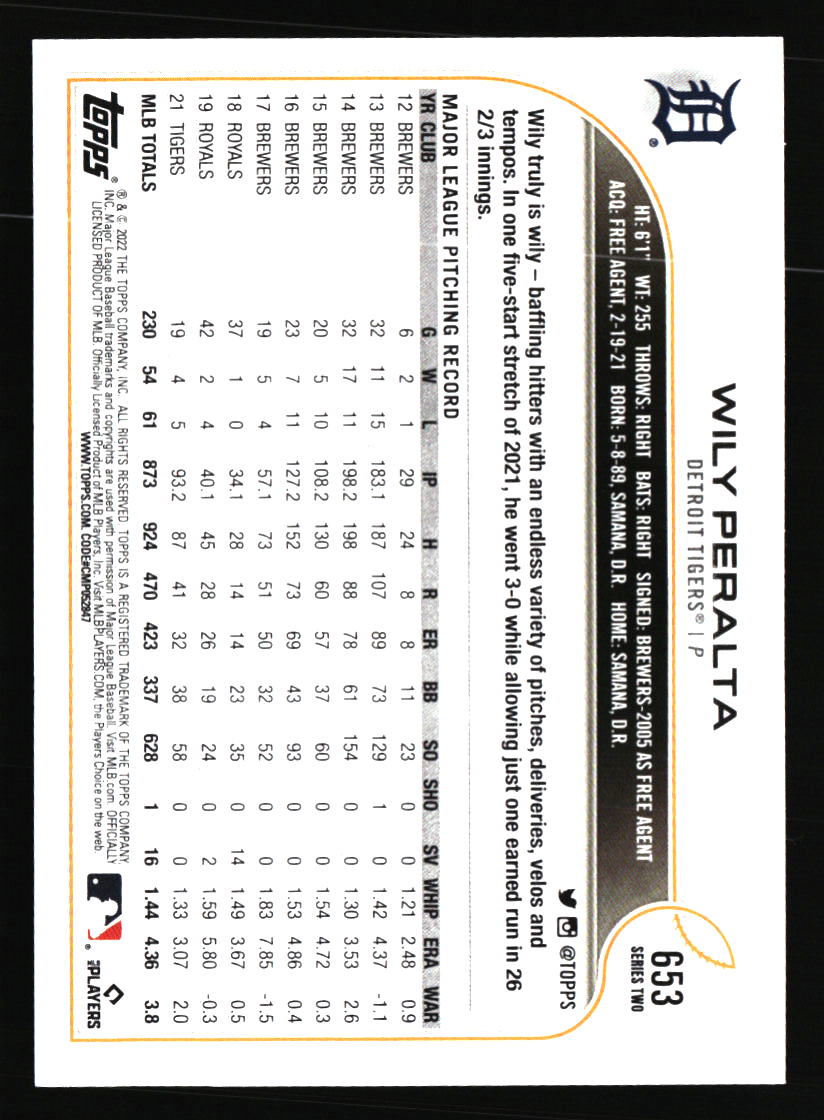 Detroit Tigers Baseball Cards - Choose from 100s Player Qty Discount - Part 3 - Picture 15 of 489