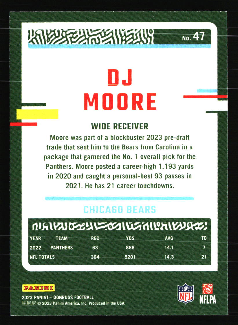 Chicago Bears Football Cards - Choose from 100s Player Qty Discount - Part 5 - Picture 427 of 499