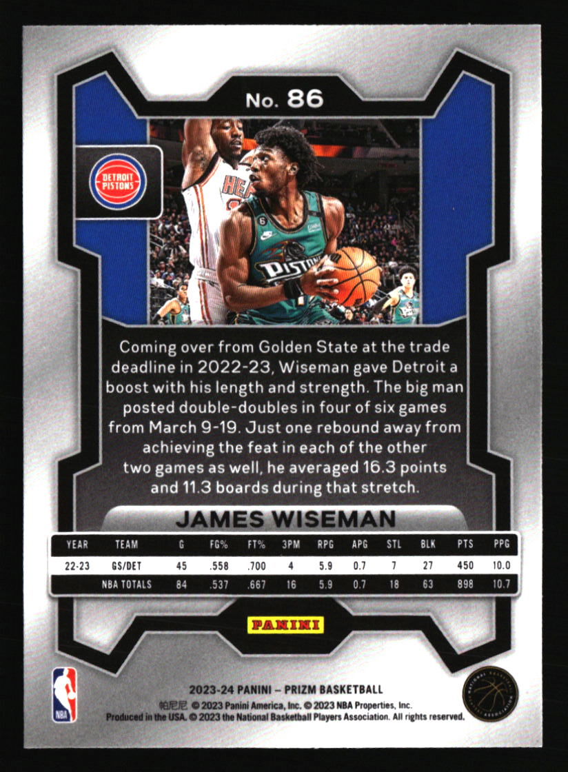 Detroit Pistons Basketball Cards - Choose from 100s Player Qty Discount - Part 1 - Picture 155 of 389