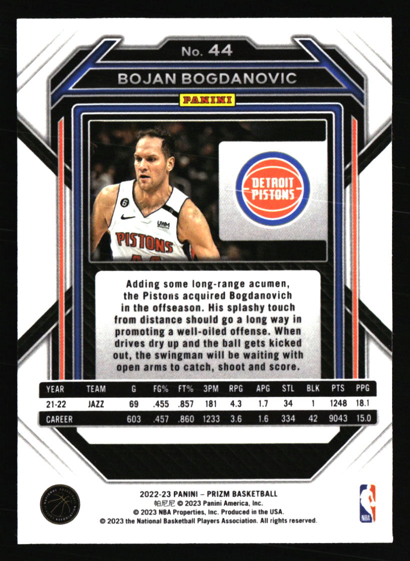 Detroit Pistons Basketball Cards - Choose from 100s Player Qty Discount - Part 1 - Picture 187 of 389