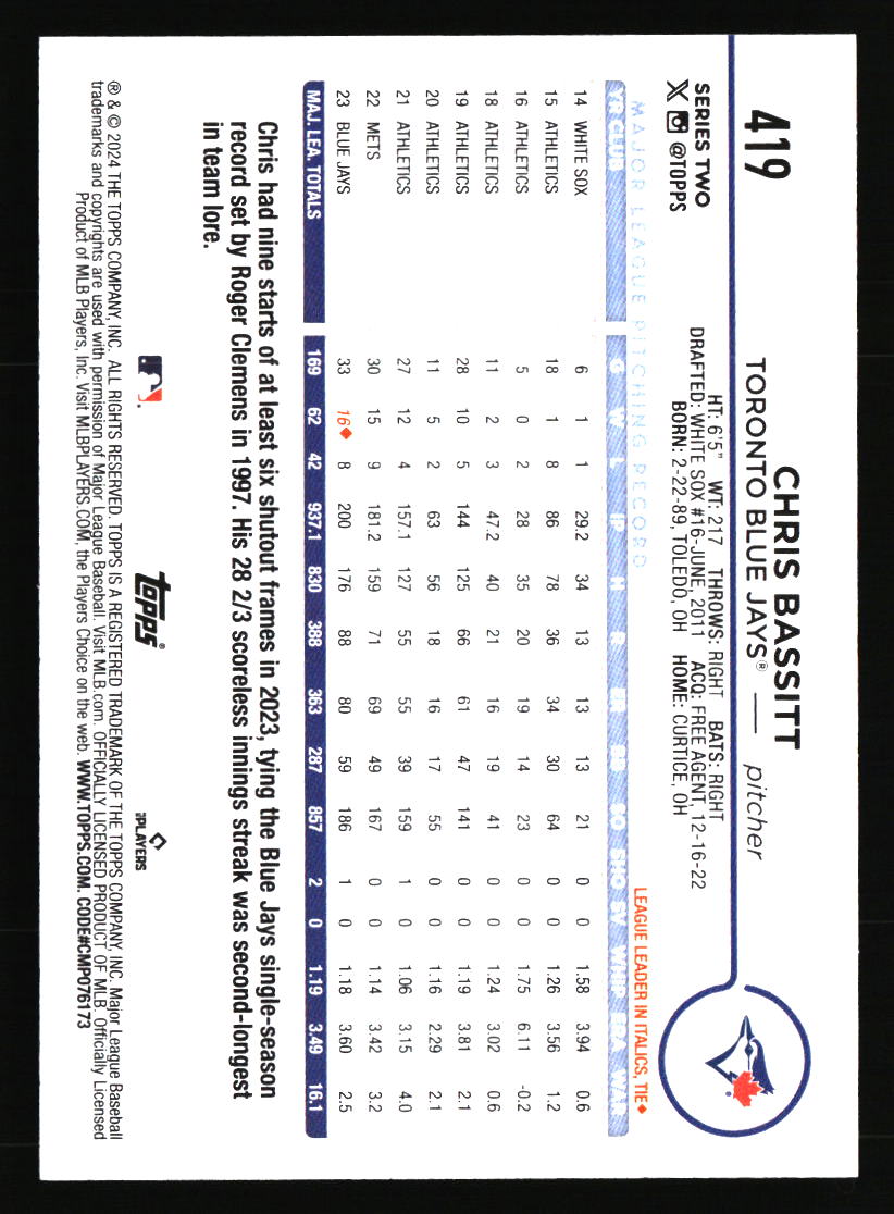 Toronto Blue Jays Baseball Cards - Choose from 100s Player Qty Discount - Part 2 - Picture 147 of 499
