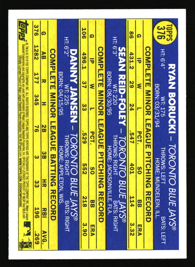 Toronto Blue Jays Baseball Cards - Choose from 100s Player Qty Discount - Part 2 - Picture 169 of 499