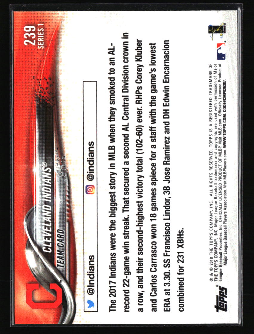 Cleveland Indians Baseball Cards - Choose from 100s Quantity Discount Part 3 - Picture 177 of 501