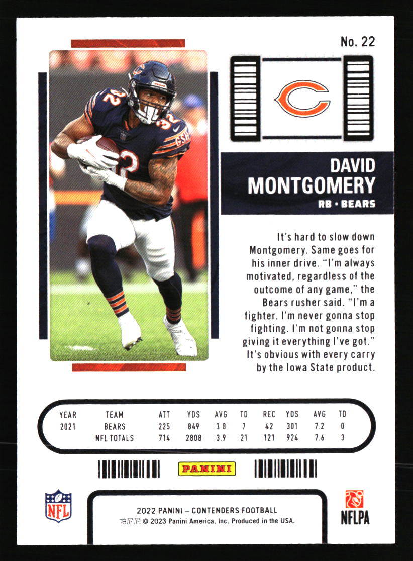 Chicago Bears Football Cards - Choose from 100s Player Qty Discount - Part 5 - Picture 475 of 499