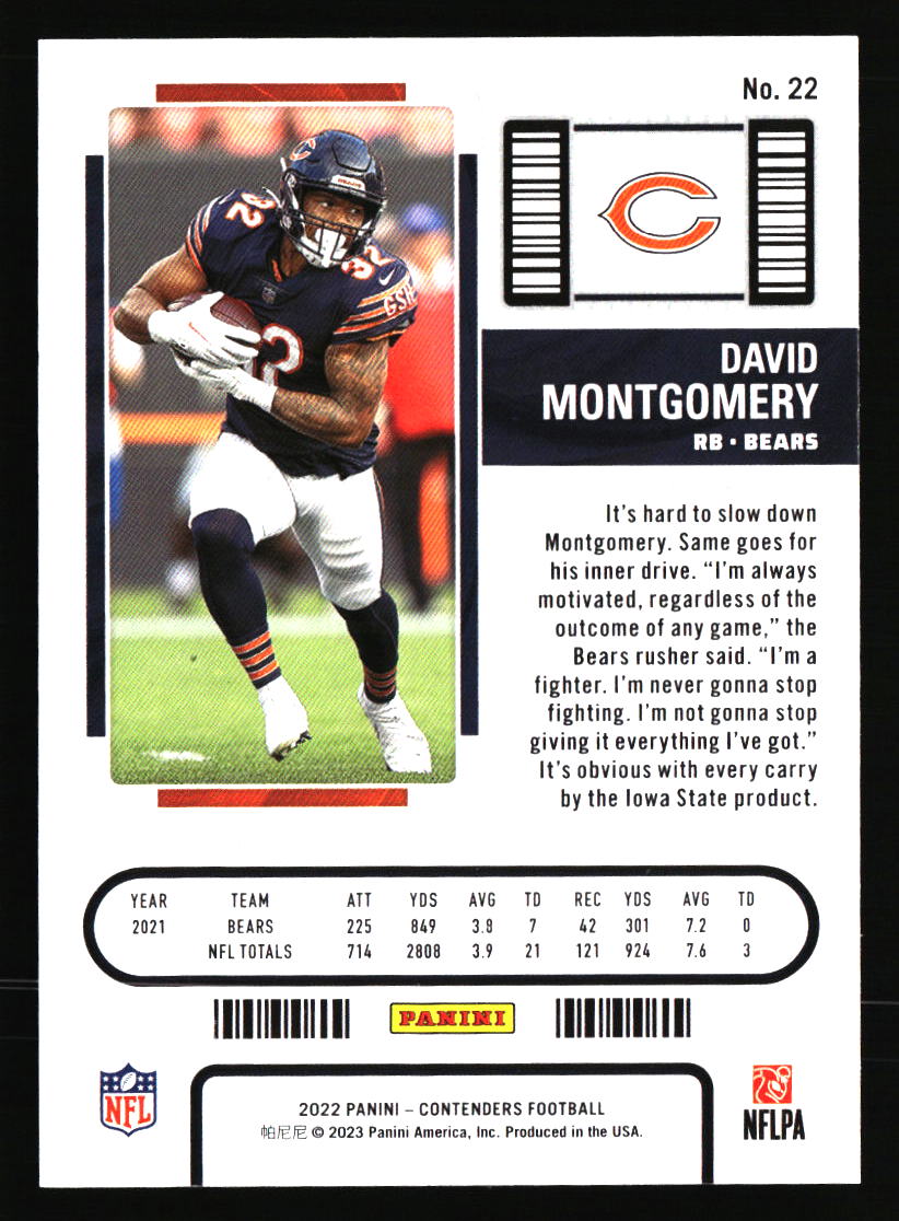 Chicago Bears Football Cards - Choose from 100s Player Qty Discount - Part 5 - Picture 477 of 499