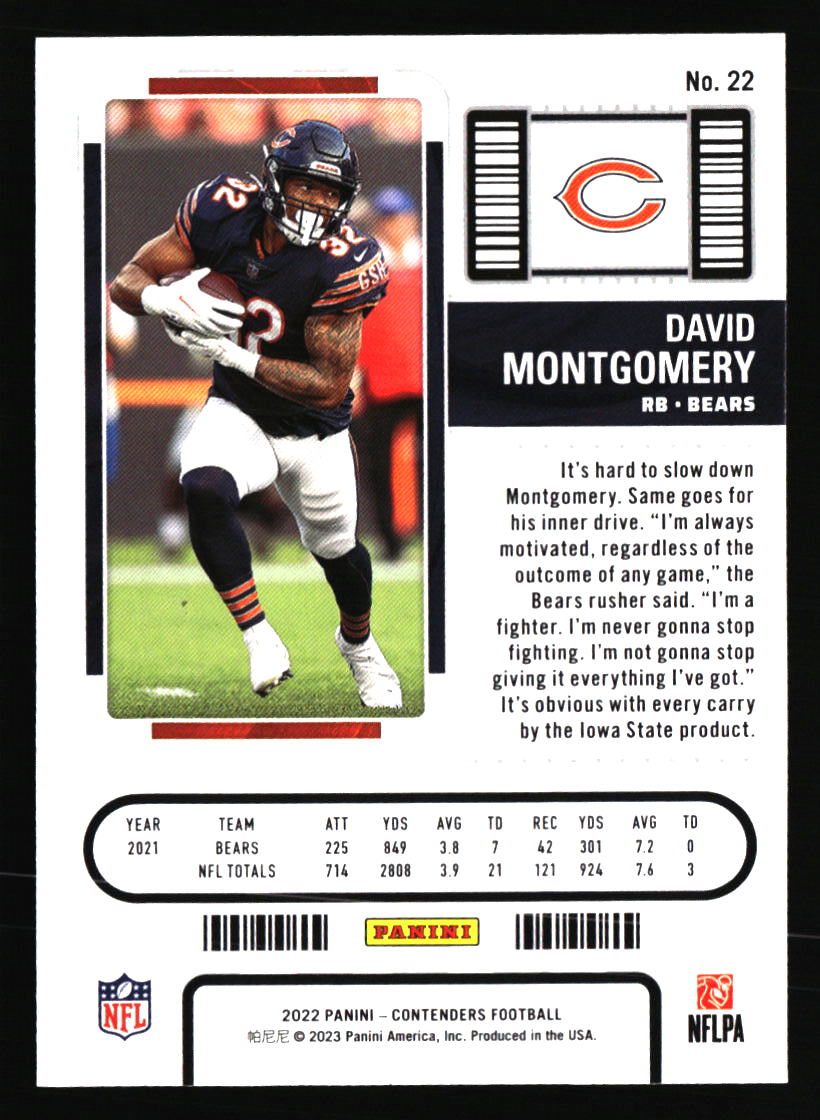 Chicago Bears Football Cards - Choose from 100s Player Qty Discount - Part 5 - Picture 483 of 499