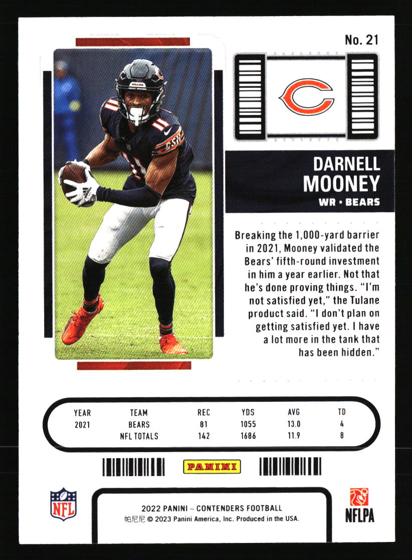 Chicago Bears Football Cards - Choose from 100s Player Qty Discount - Part 5 - Picture 485 of 499