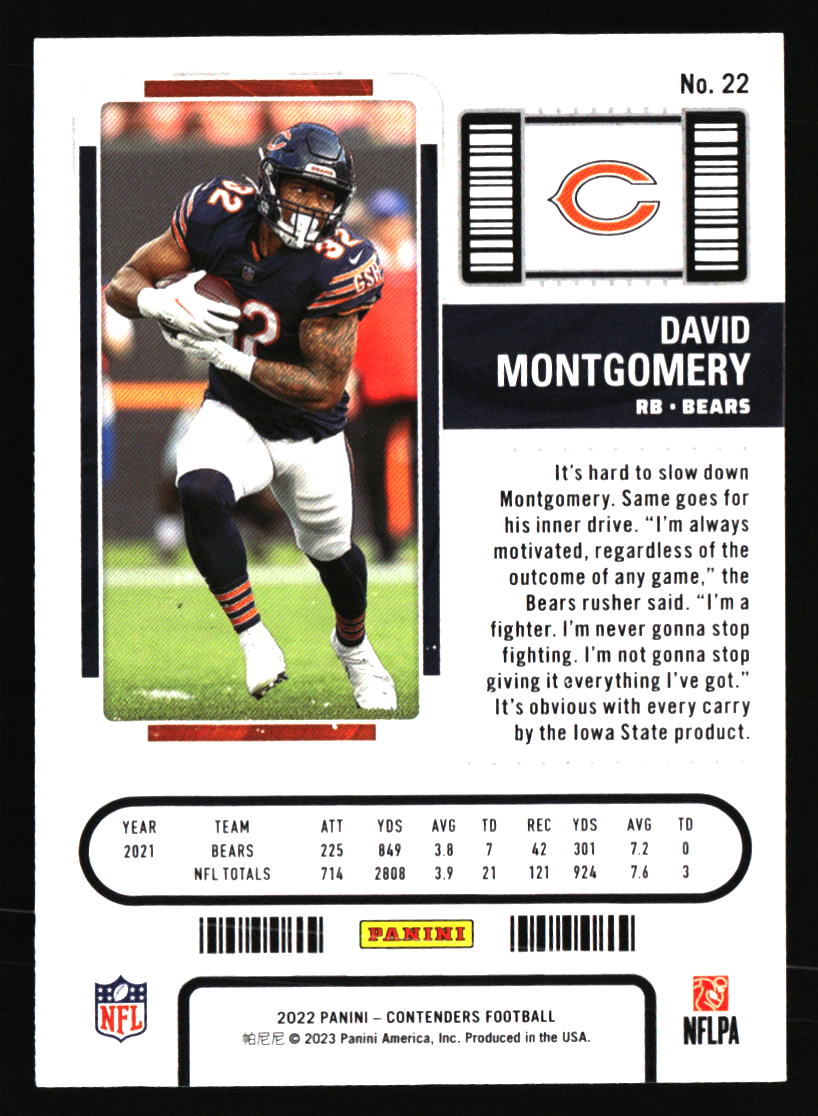 Chicago Bears Football Cards - Choose from 100s Player Qty Discount - Part 5 - Picture 487 of 499