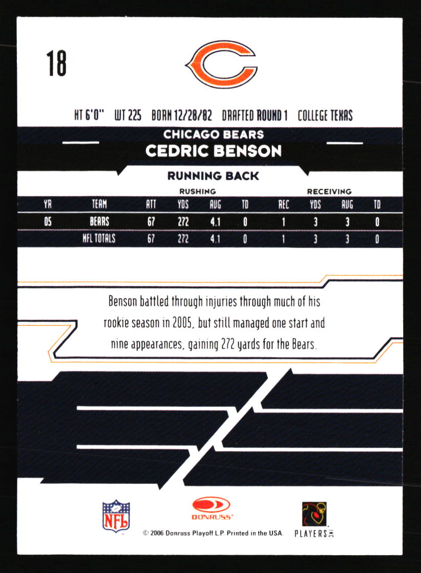 Chicago Bears Football Cards - Choose from 100s Player Qty Discount - Part 5 - Picture 499 of 499