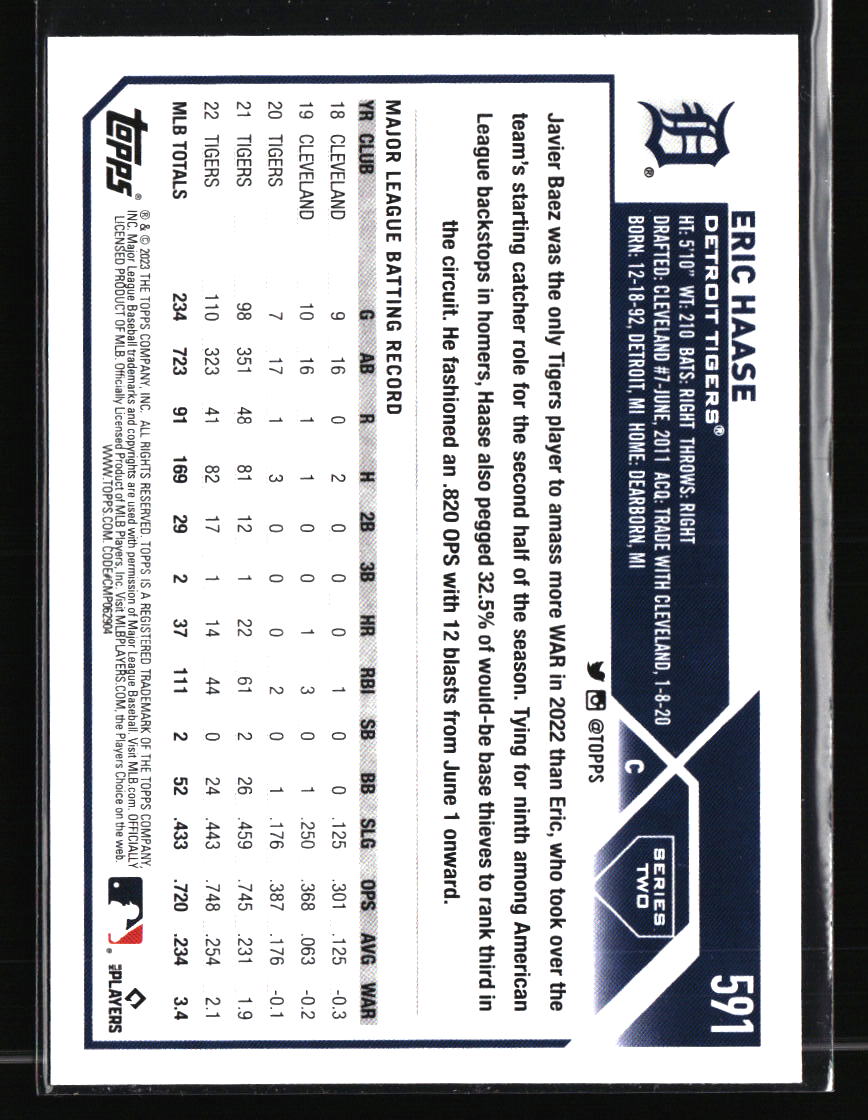 Detroit Tigers Baseball Cards - Choose from 100s Player Qty Discount - Part 3 - Picture 65 of 489