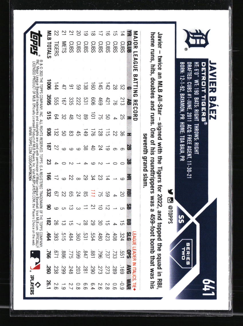 Detroit Tigers Baseball Cards - Choose from 100s Player Qty Discount - Part 3 - Picture 73 of 489