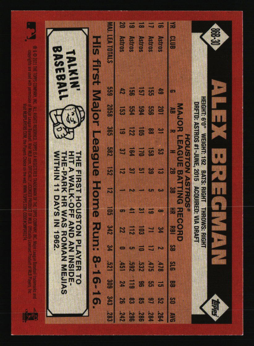 Houston Astros Baseball Cards Choose from 100s Player Qty Discount Part 5 - Picture 225 of 501