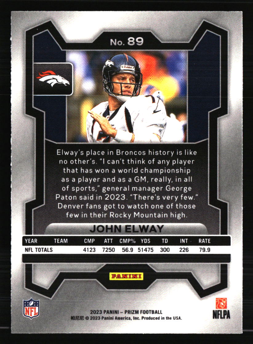 John Elway Football Cards - You Pick - Denver Broncos Stanford