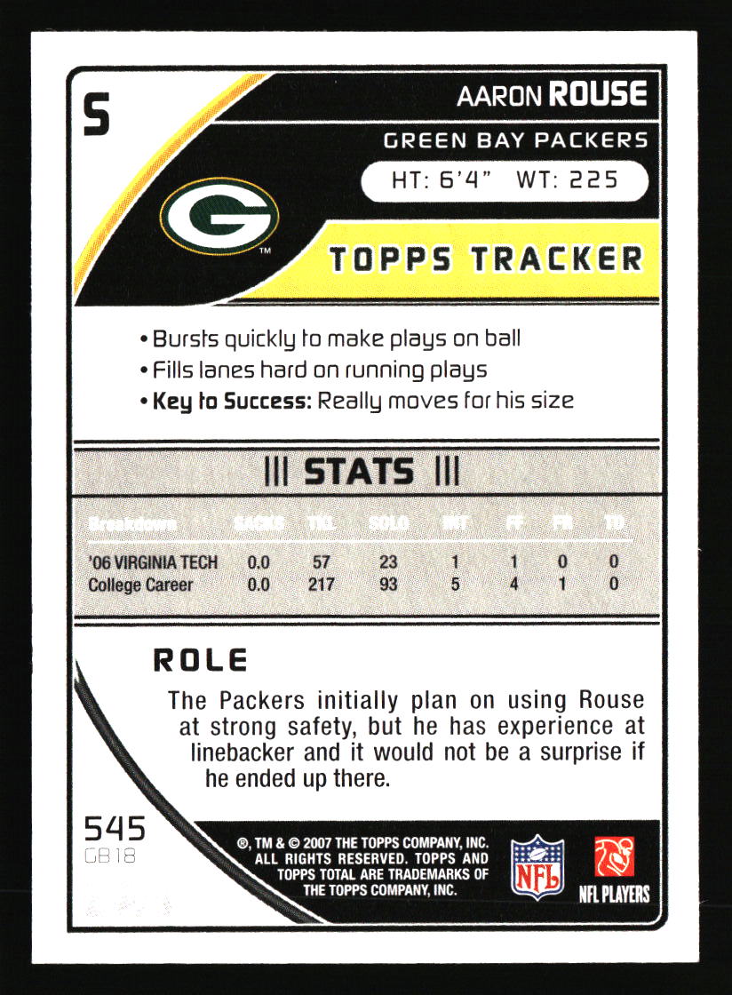 Green Bay Packers Football Cards - Choose from 100s Player Qty Discount - Part 3 - Picture 399 of 493