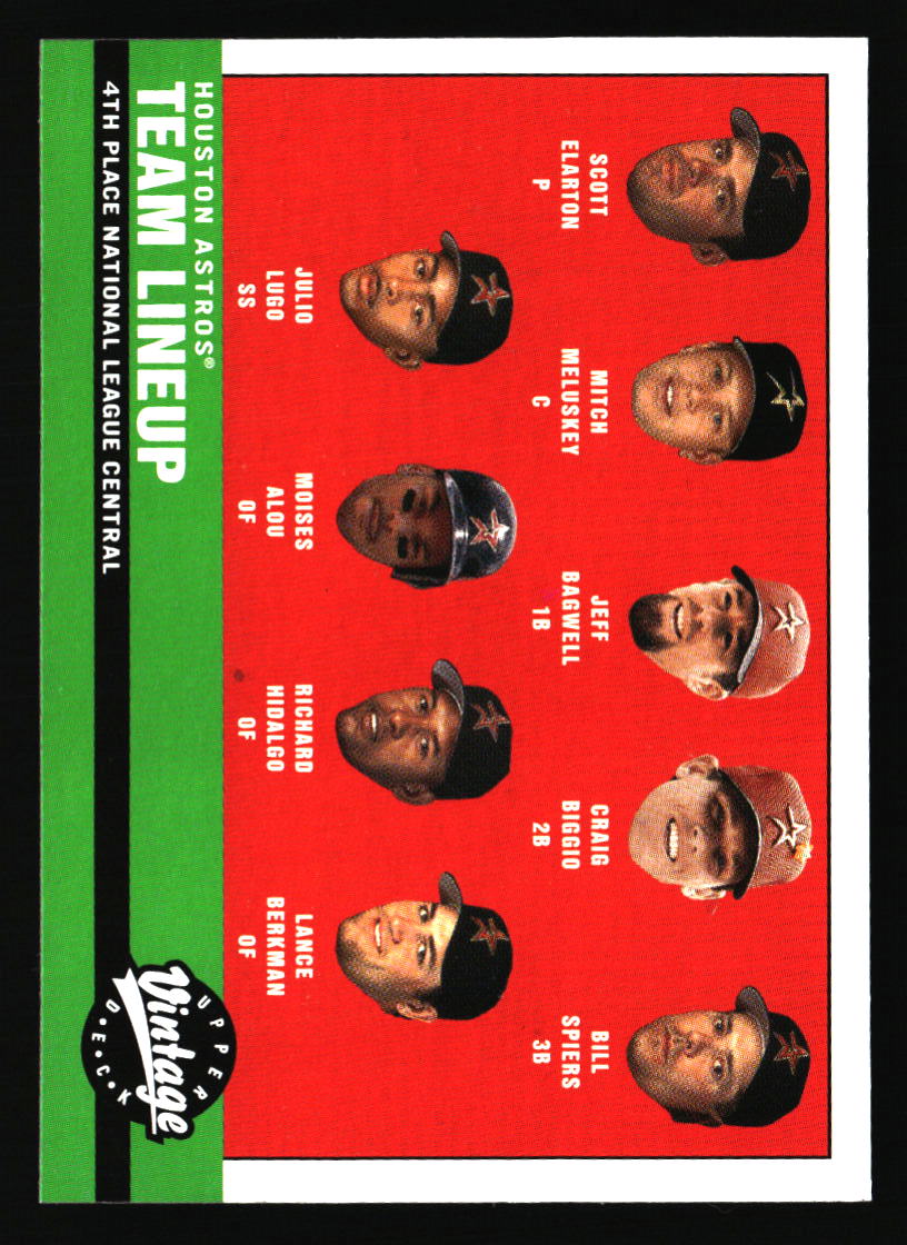 Houston Astros Baseball Cards Choose from 100s Player Qty Discount Part 5 - Picture 254 of 501