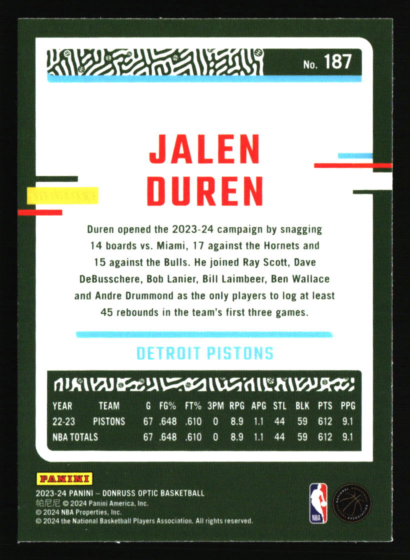 Detroit Pistons Basketball Cards - Choose from 100s Player Qty Discount - Part 1 - Picture 15 of 389