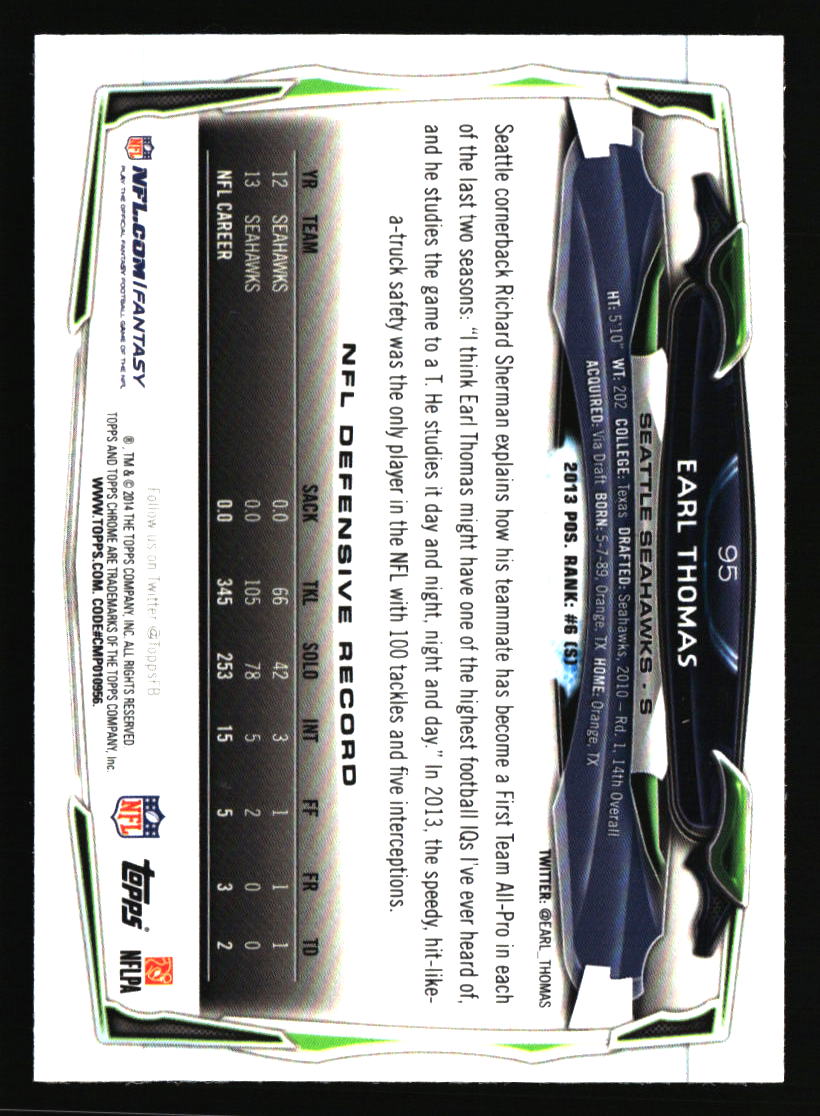 Seattle Seahawks Football Cards - Choose from 100s Player Qty Discount - Part 3 - Picture 21 of 499