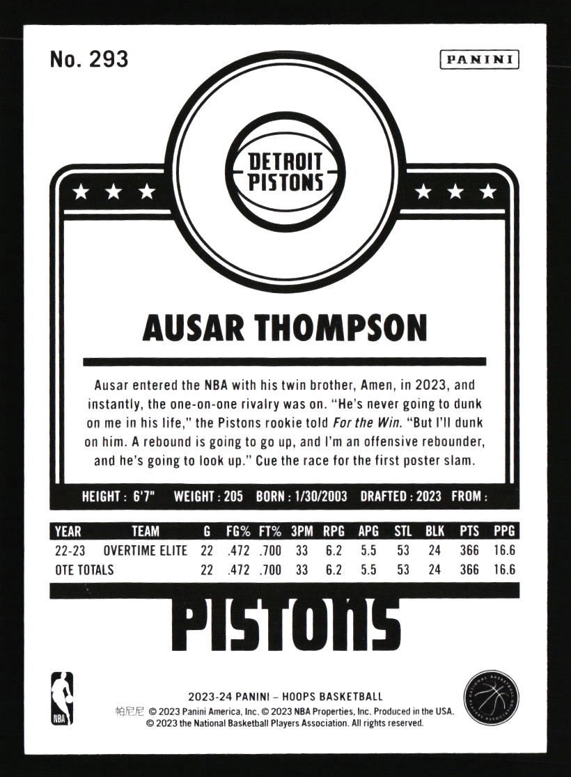 Detroit Pistons Basketball Cards - Choose from 100s Player Qty Discount - Part 1 - Picture 21 of 389