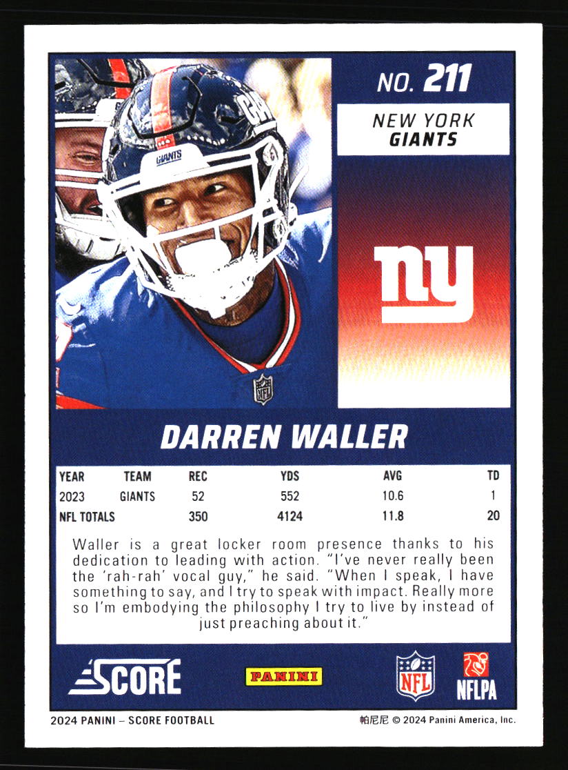 New York Giants Football Cards - Choose from 100s Player Qty Discount - Part 3 - Picture 33 of 499