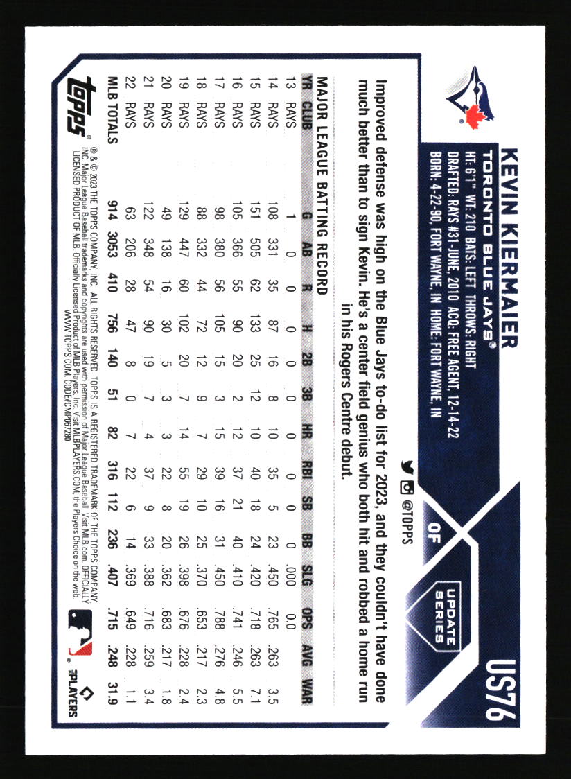 Toronto Blue Jays Baseball Cards - Choose from 100s Player Qty Discount - Part 2 - Picture 367 of 499