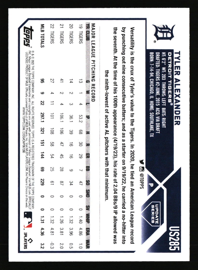 Detroit Tigers Baseball Cards - Choose from 100s Player Qty Discount - Part 3 - Picture 139 of 489